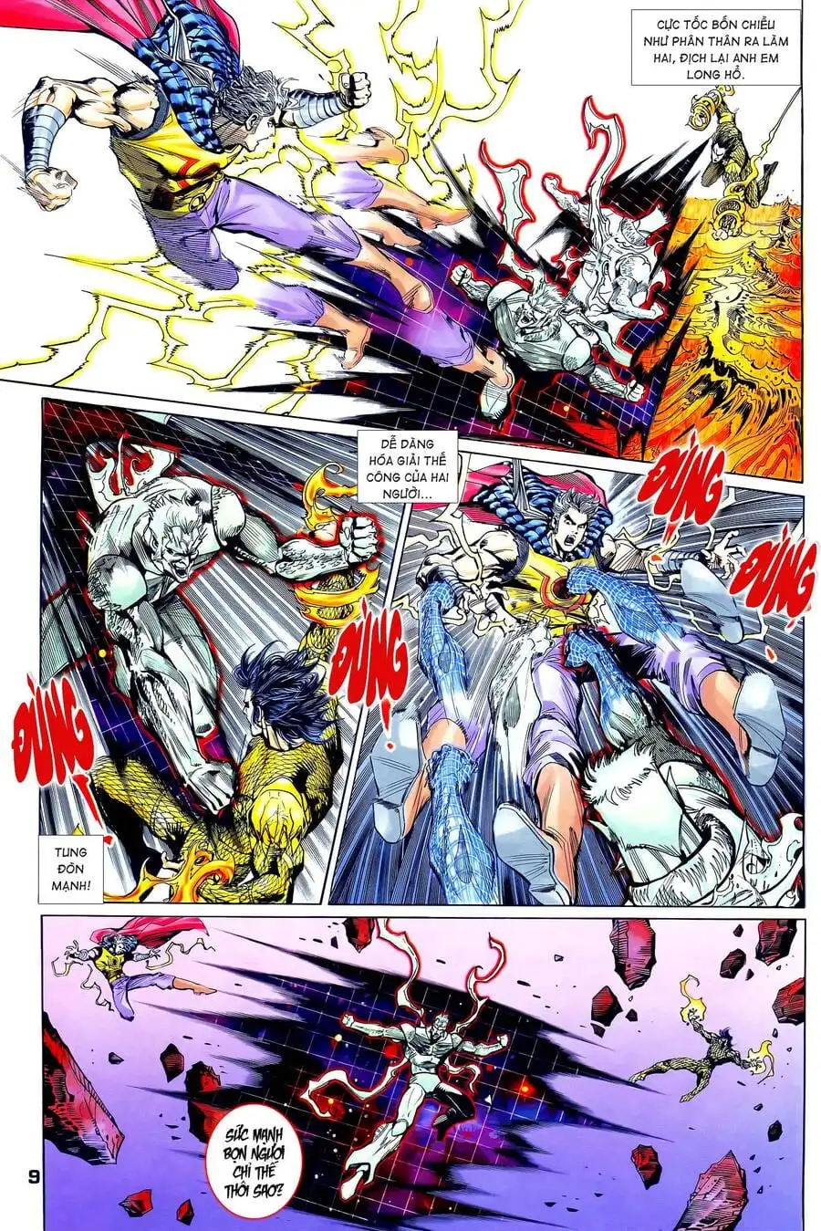 Truyện Tranh Long Hổ 5 Thế trang 8