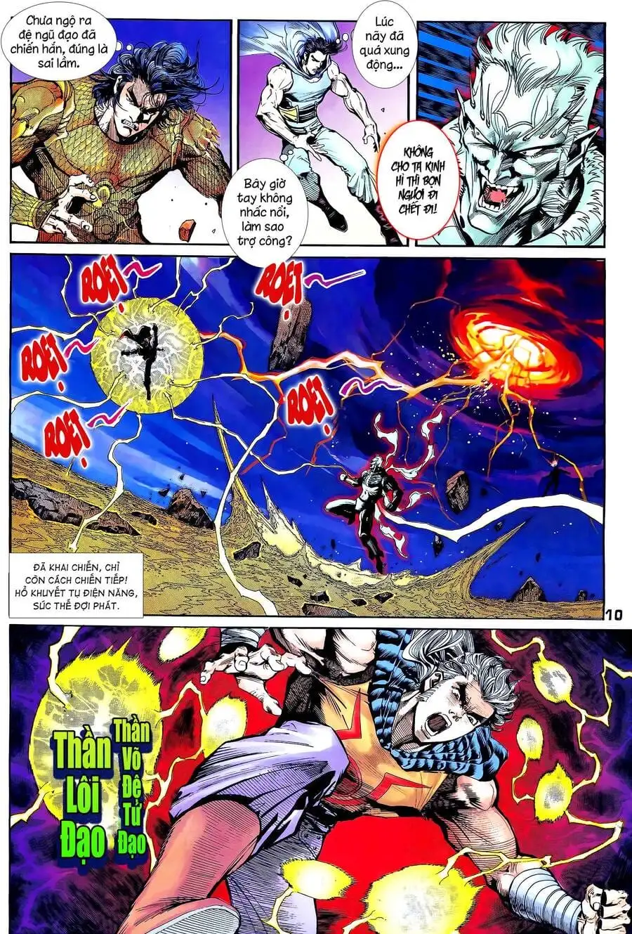 Truyện Tranh Long Hổ 5 Thế trang 8