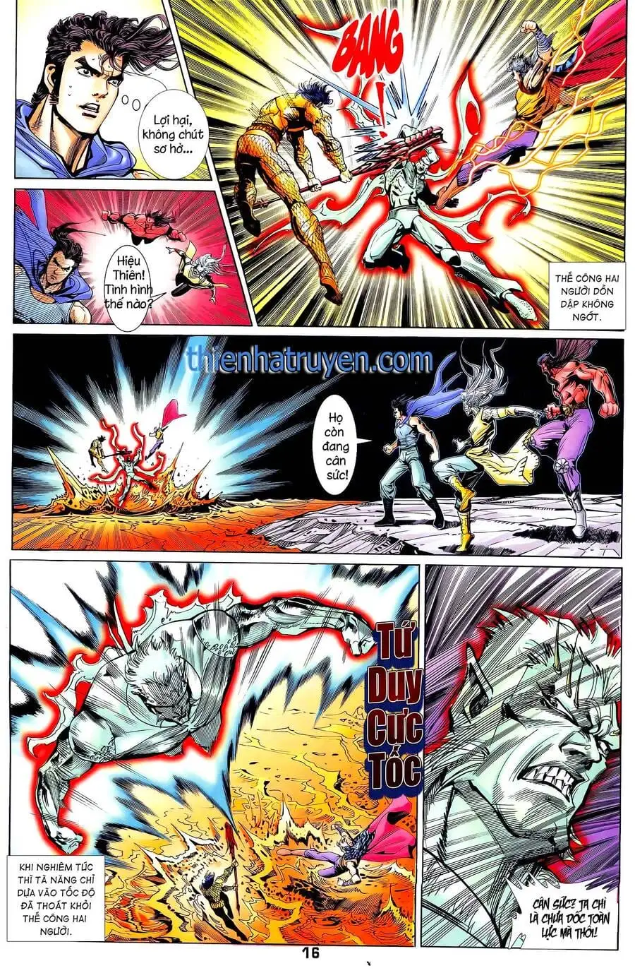 Truyện Tranh Long Hổ 5 Thế trang 8