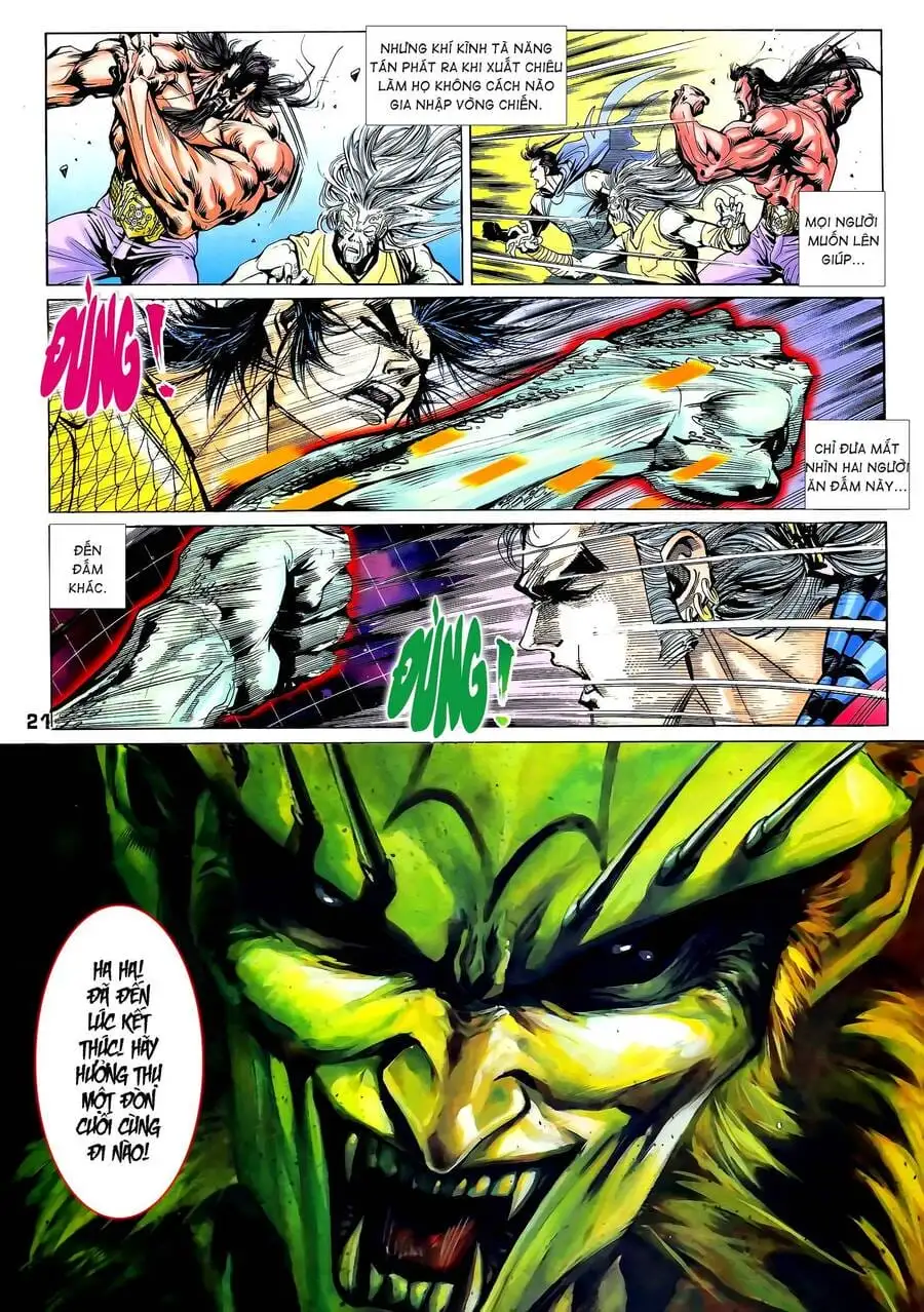 Truyện Tranh Long Hổ 5 Thế trang 8