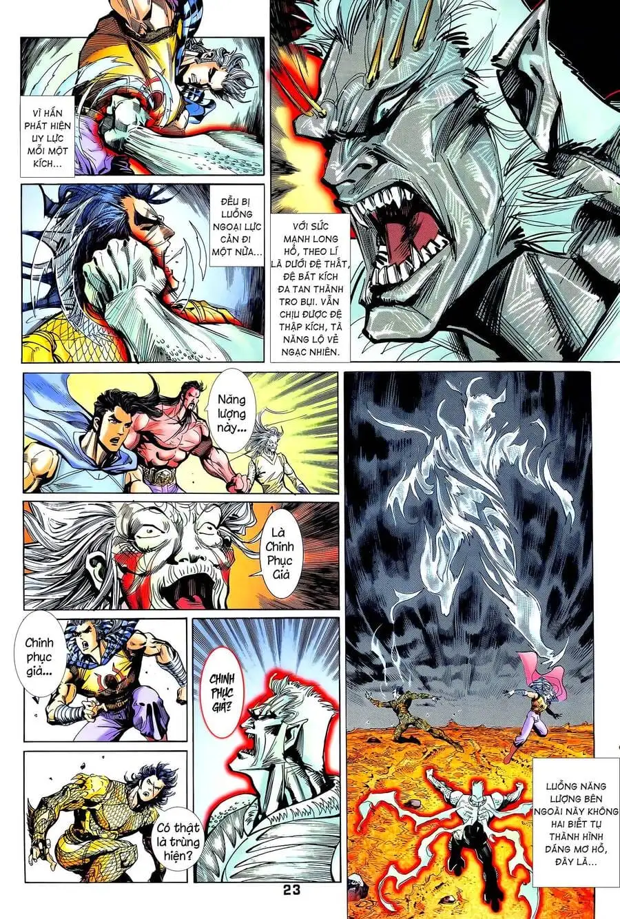 Truyện Tranh Long Hổ 5 Thế trang 8