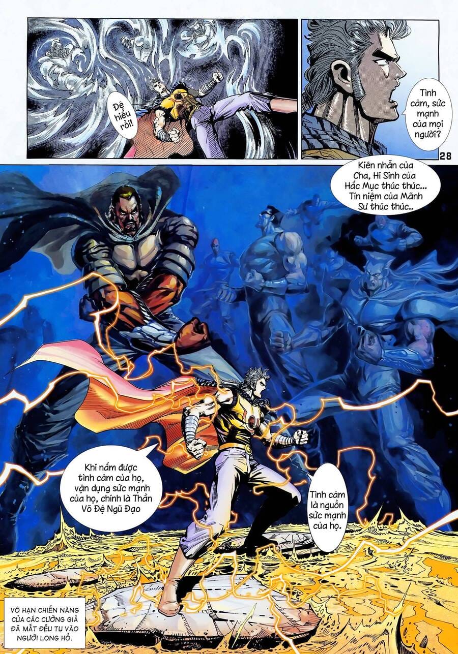 Truyện Tranh Long Hổ 5 Thế trang 8