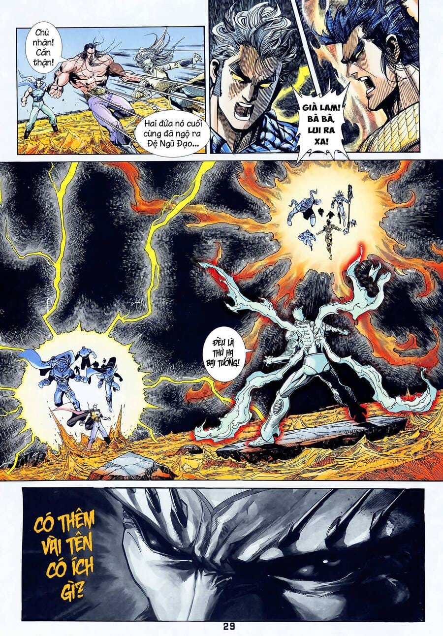 Truyện Tranh Long Hổ 5 Thế trang 8
