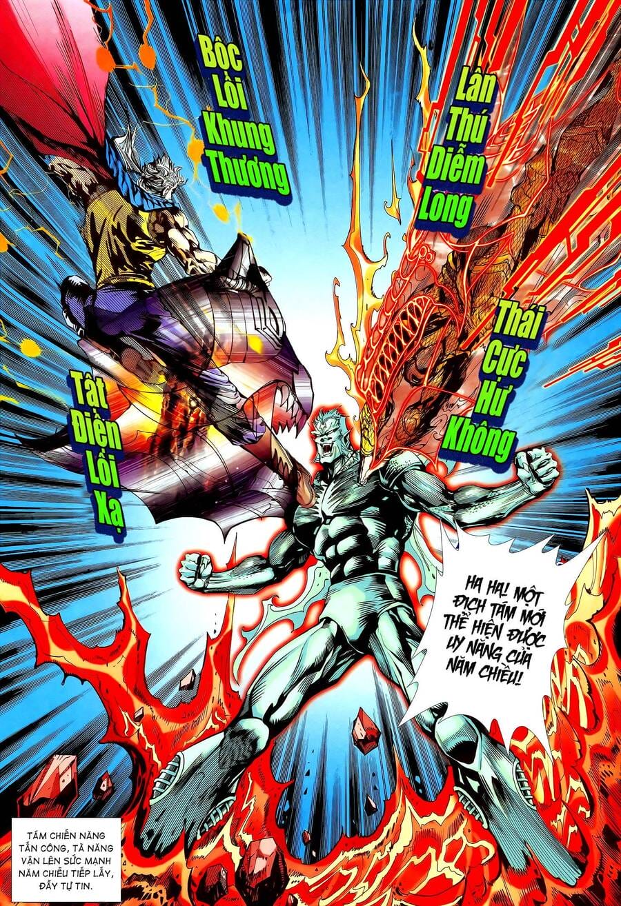 Truyện Tranh Long Hổ 5 Thế trang 8