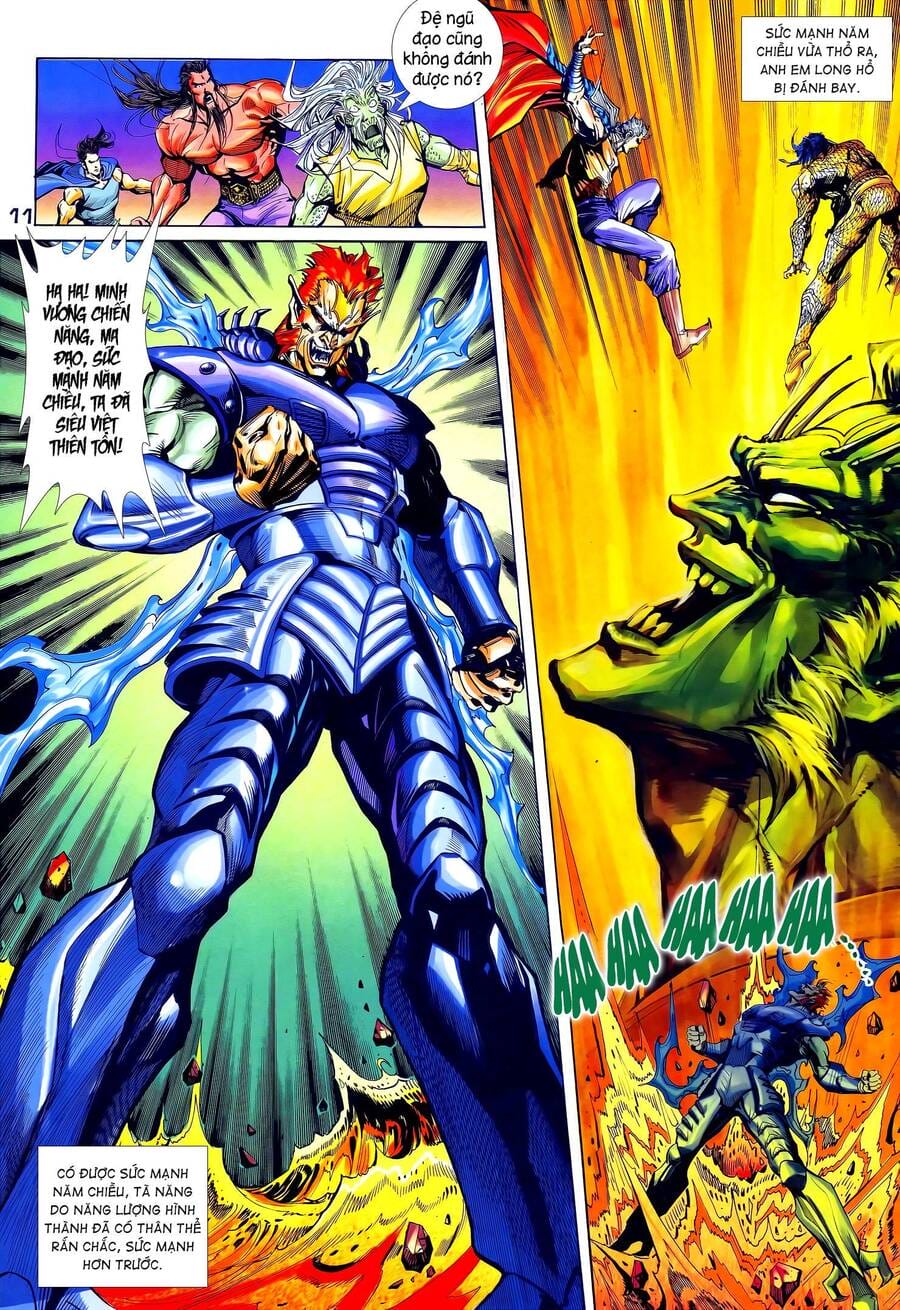 Truyện Tranh Long Hổ 5 Thế trang 8