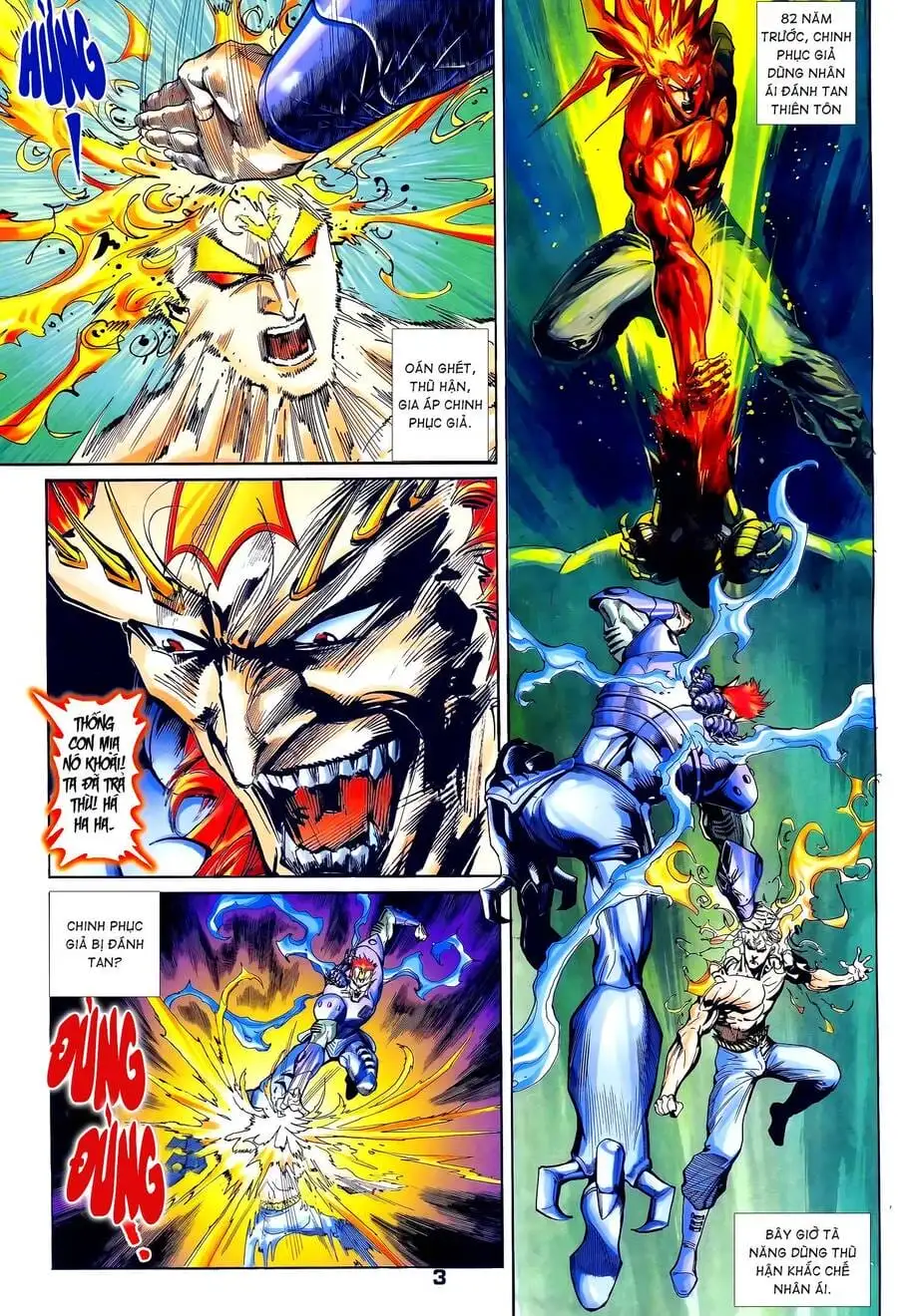 Truyện Tranh Long Hổ 5 Thế trang 8