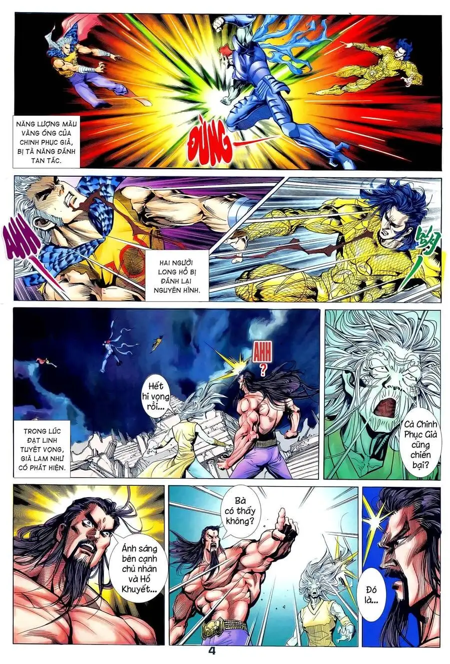 Truyện Tranh Long Hổ 5 Thế trang 8