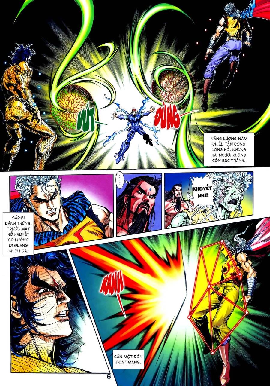 Truyện Tranh Long Hổ 5 Thế trang 8
