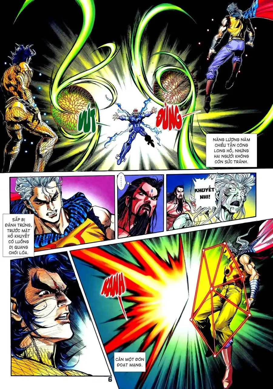 Truyện Tranh Long Hổ 5 Thế trang 8