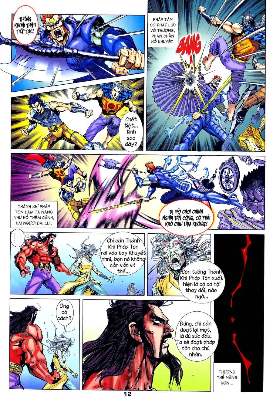 Truyện Tranh Long Hổ 5 Thế trang 8