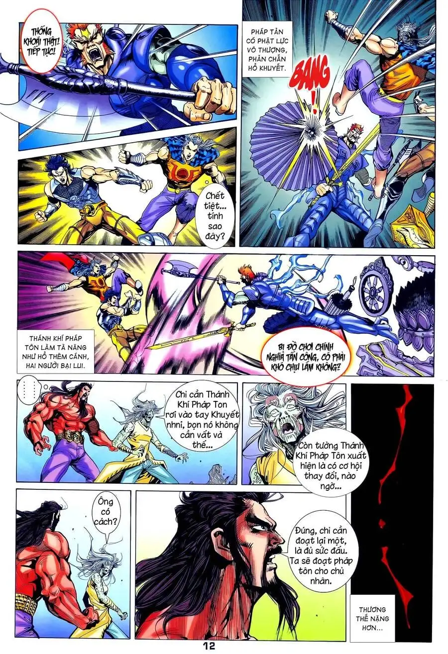 Truyện Tranh Long Hổ 5 Thế trang 8