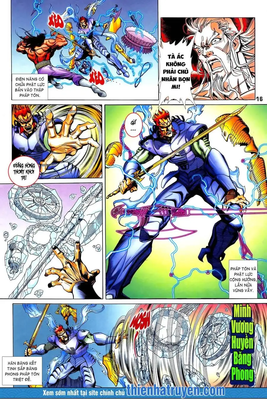 Truyện Tranh Long Hổ 5 Thế trang 8