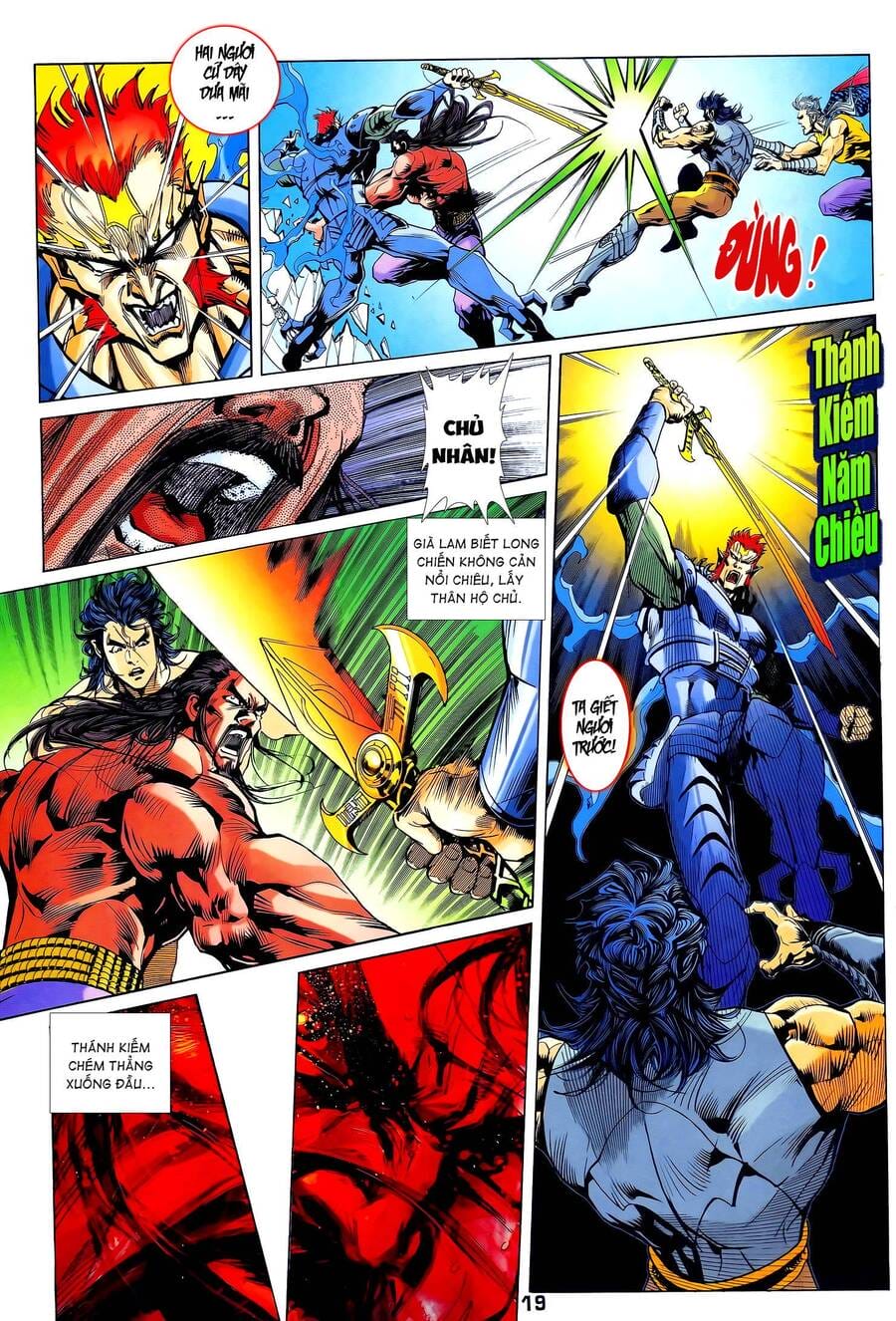 Truyện Tranh Long Hổ 5 Thế trang 8