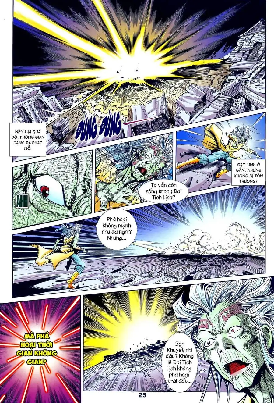 Truyện Tranh Long Hổ 5 Thế trang 8