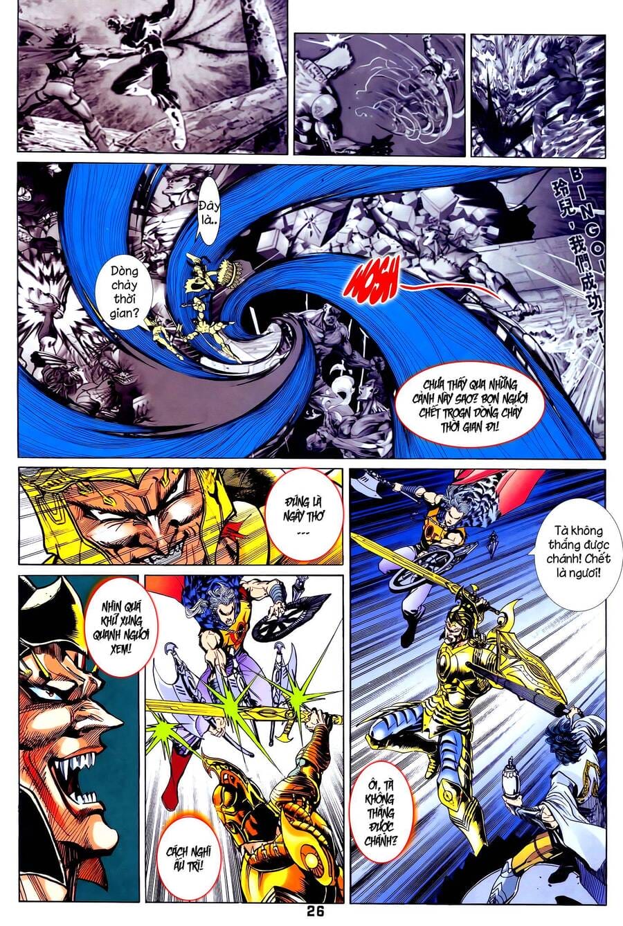 Truyện Tranh Long Hổ 5 Thế trang 8