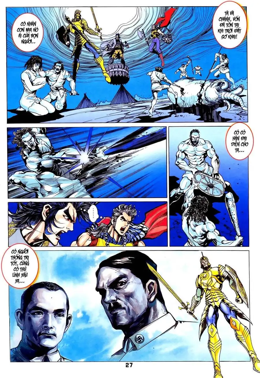 Truyện Tranh Long Hổ 5 Thế trang 8