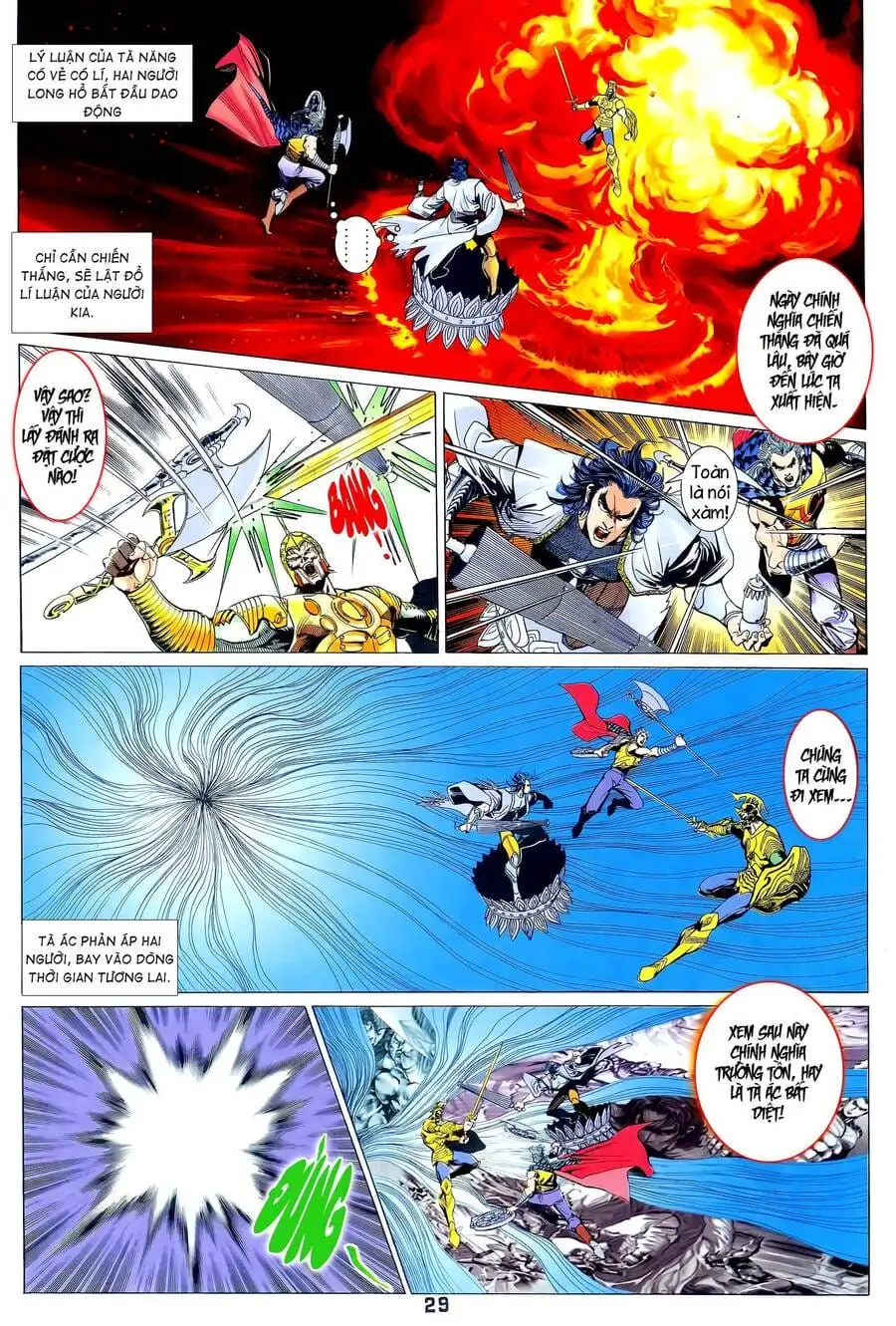 Truyện Tranh Long Hổ 5 Thế trang 8