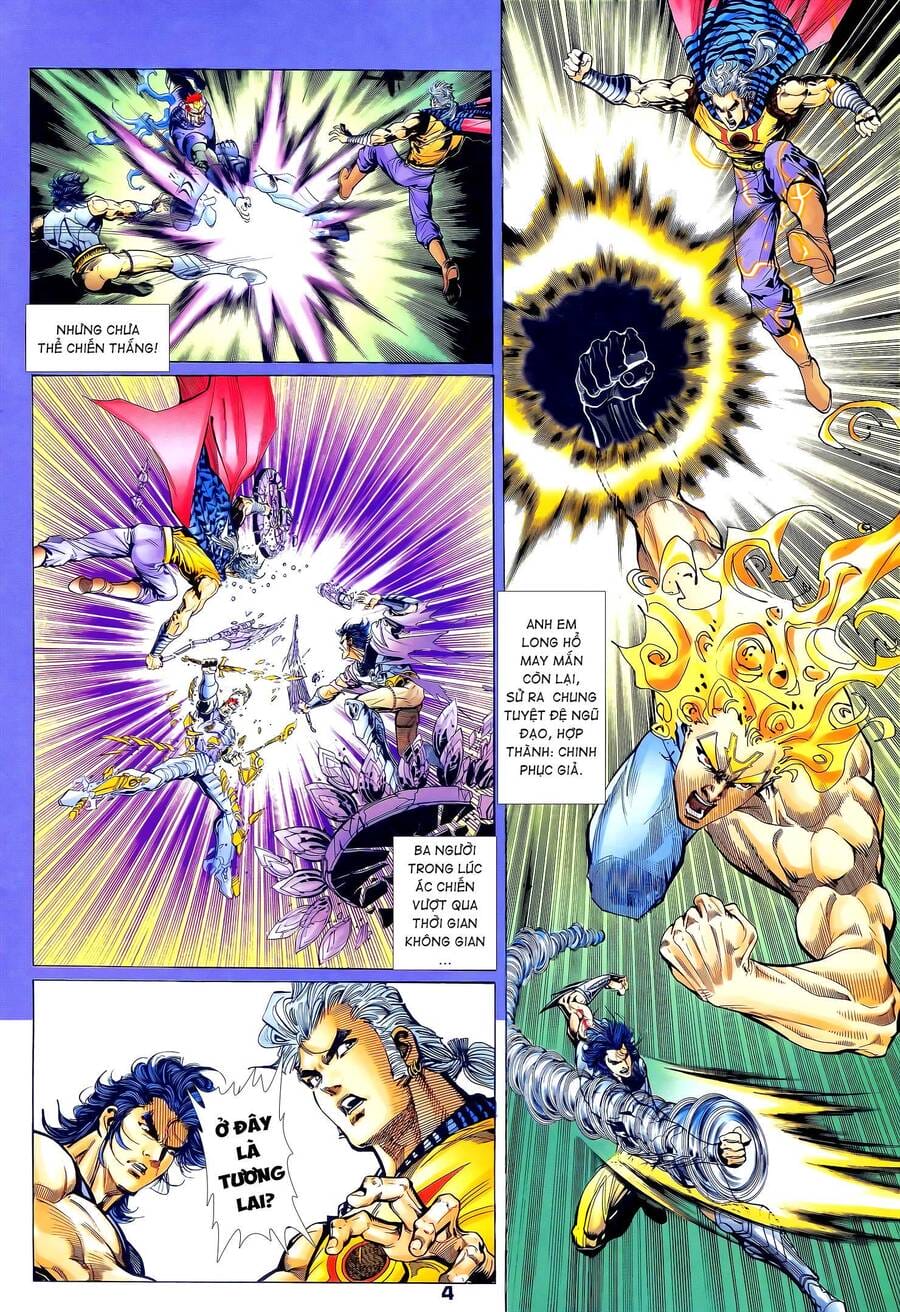 Truyện Tranh Long Hổ 5 Thế trang 8