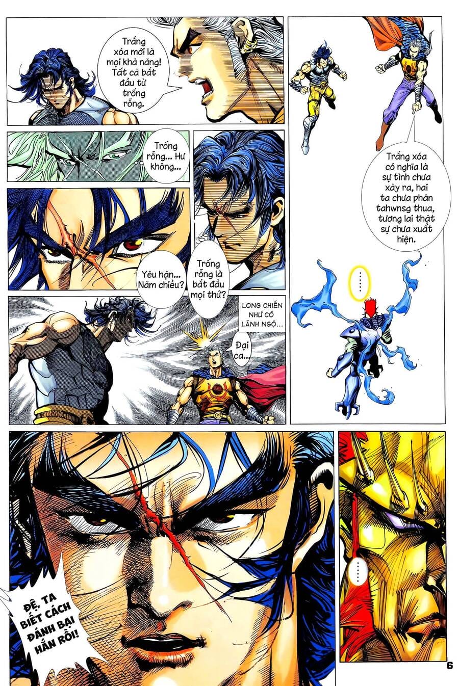 Truyện Tranh Long Hổ 5 Thế trang 8