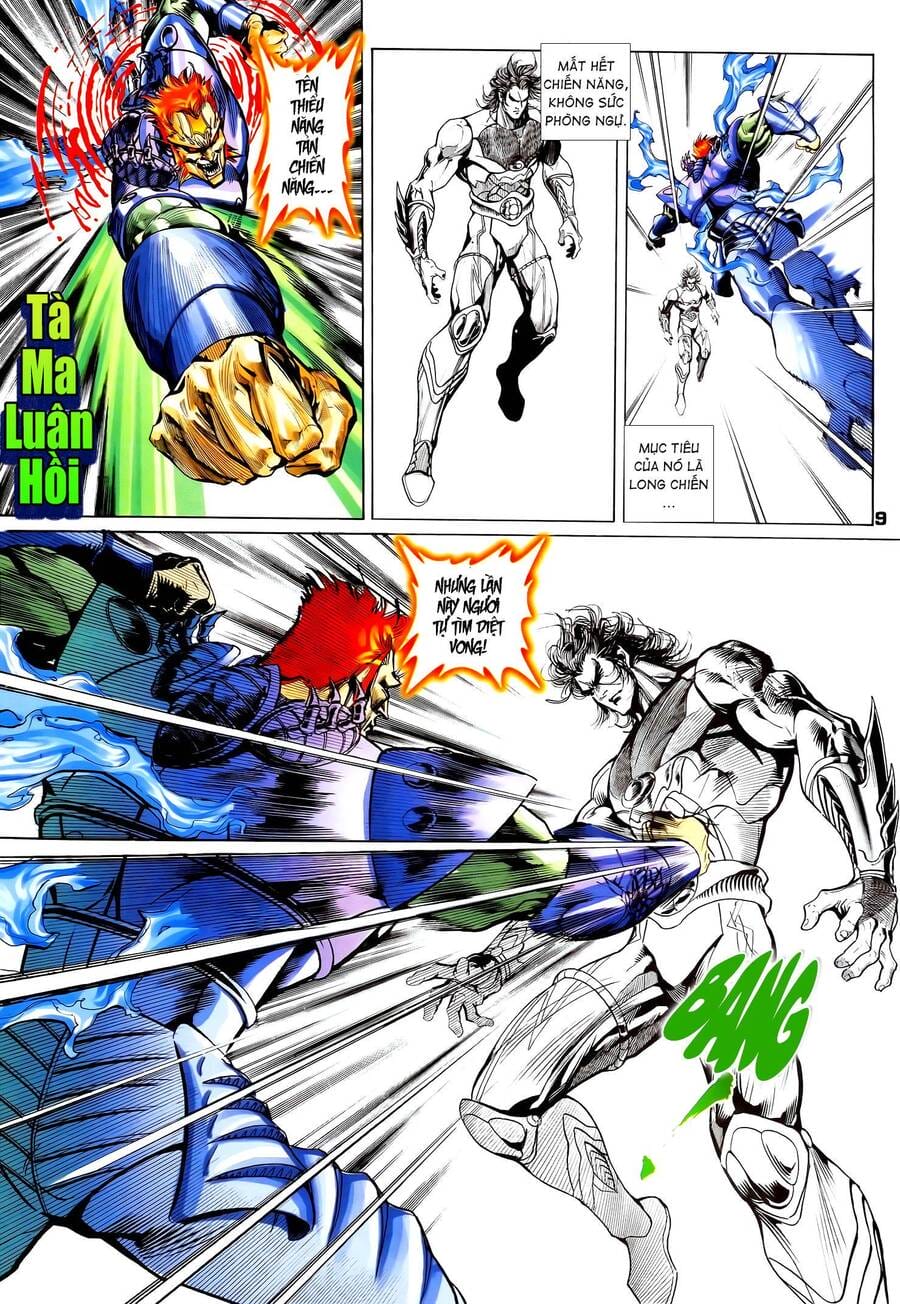 Truyện Tranh Long Hổ 5 Thế trang 8