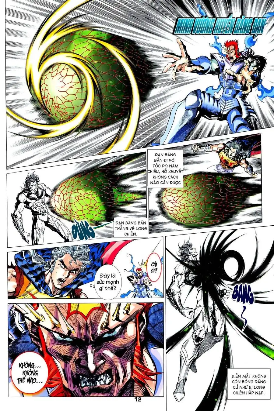 Truyện Tranh Long Hổ 5 Thế trang 8