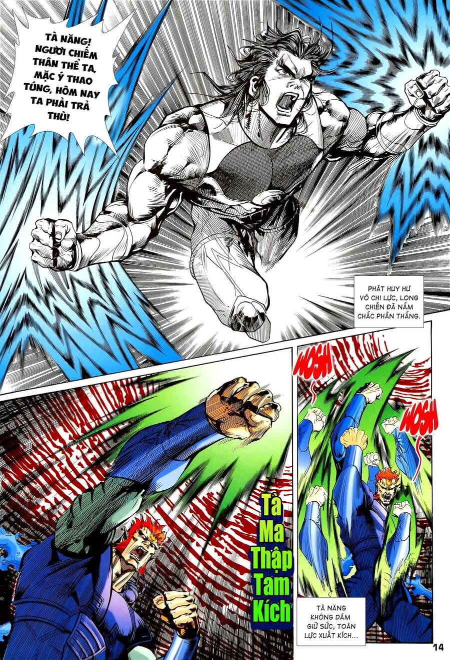Truyện Tranh Long Hổ 5 Thế trang 8