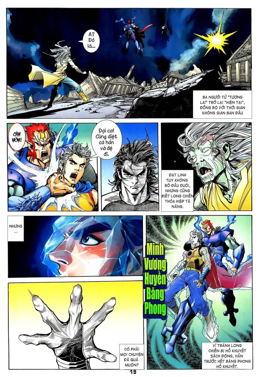 Truyện Tranh Long Hổ 5 Thế trang 8