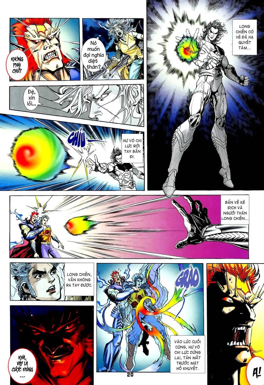 Truyện Tranh Long Hổ 5 Thế trang 8