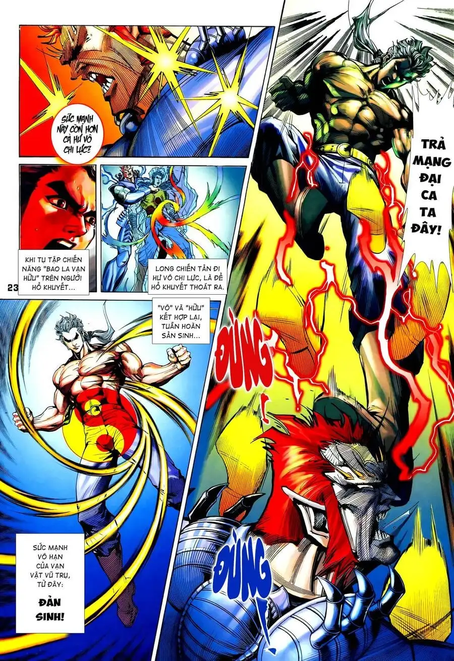 Truyện Tranh Long Hổ 5 Thế trang 8