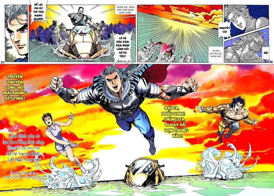 Truyện Tranh Long Hổ 5 Thế trang 8