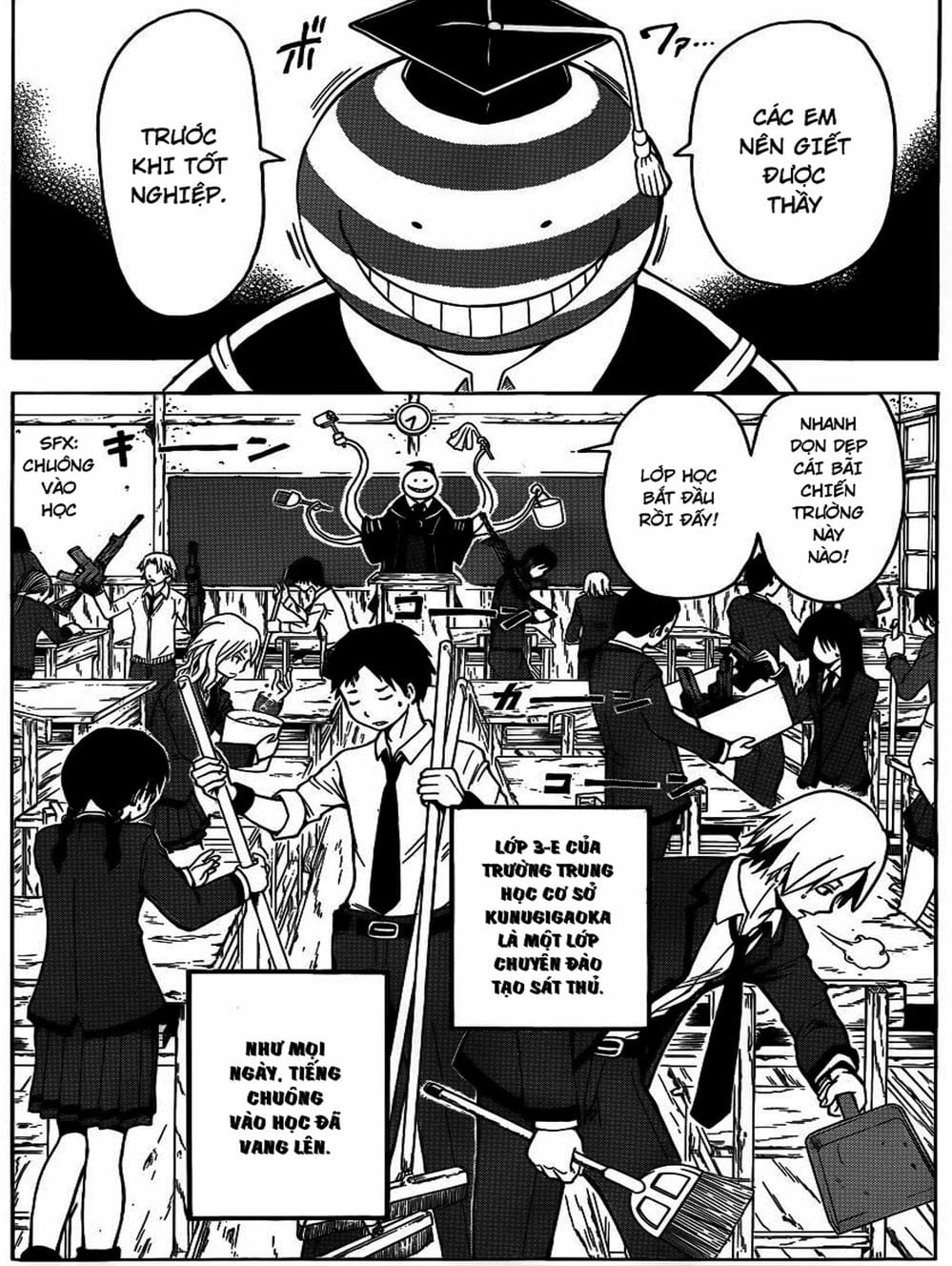 Truyện Tranh Lớp Học Ám Sát - Ansatsu Kyoushitsu trang 5