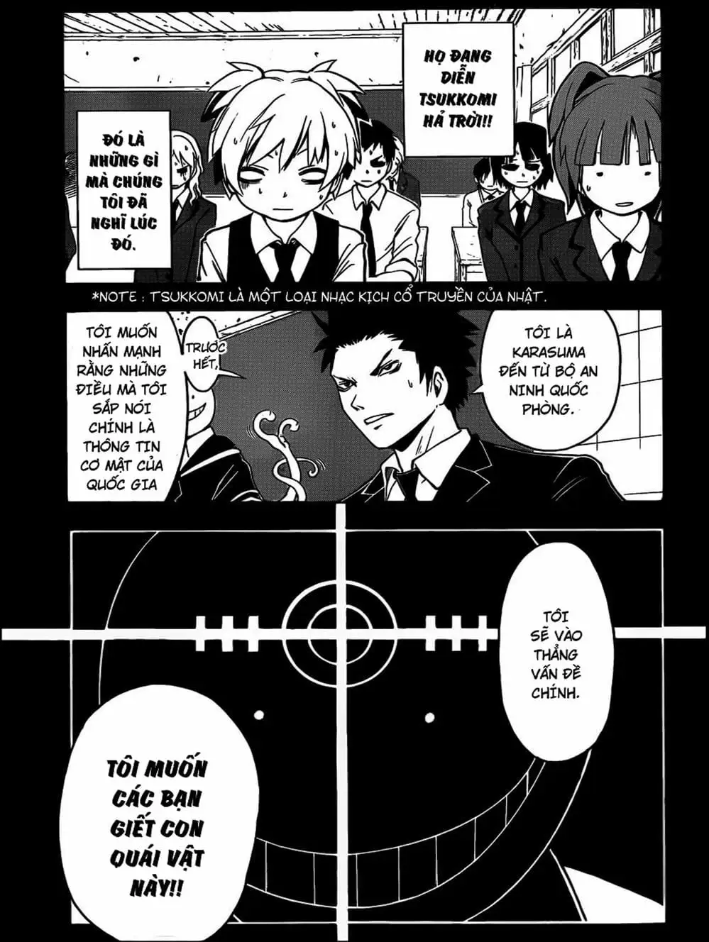 Truyện Tranh Lớp Học Ám Sát - Ansatsu Kyoushitsu trang 5