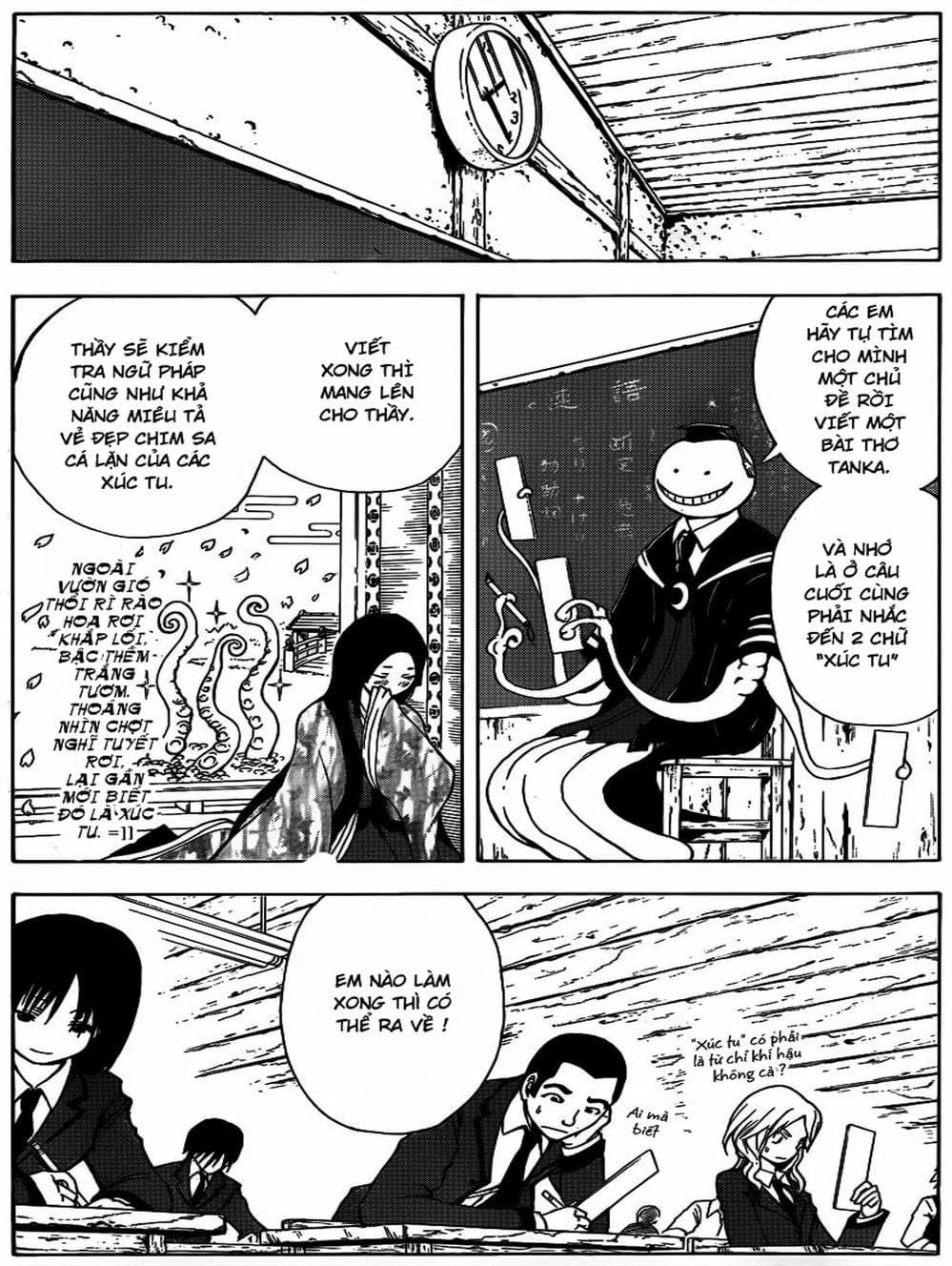 Truyện Tranh Lớp Học Ám Sát - Ansatsu Kyoushitsu trang 5