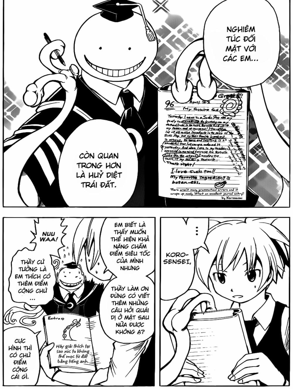 Truyện Tranh Lớp Học Ám Sát - Ansatsu Kyoushitsu trang 5