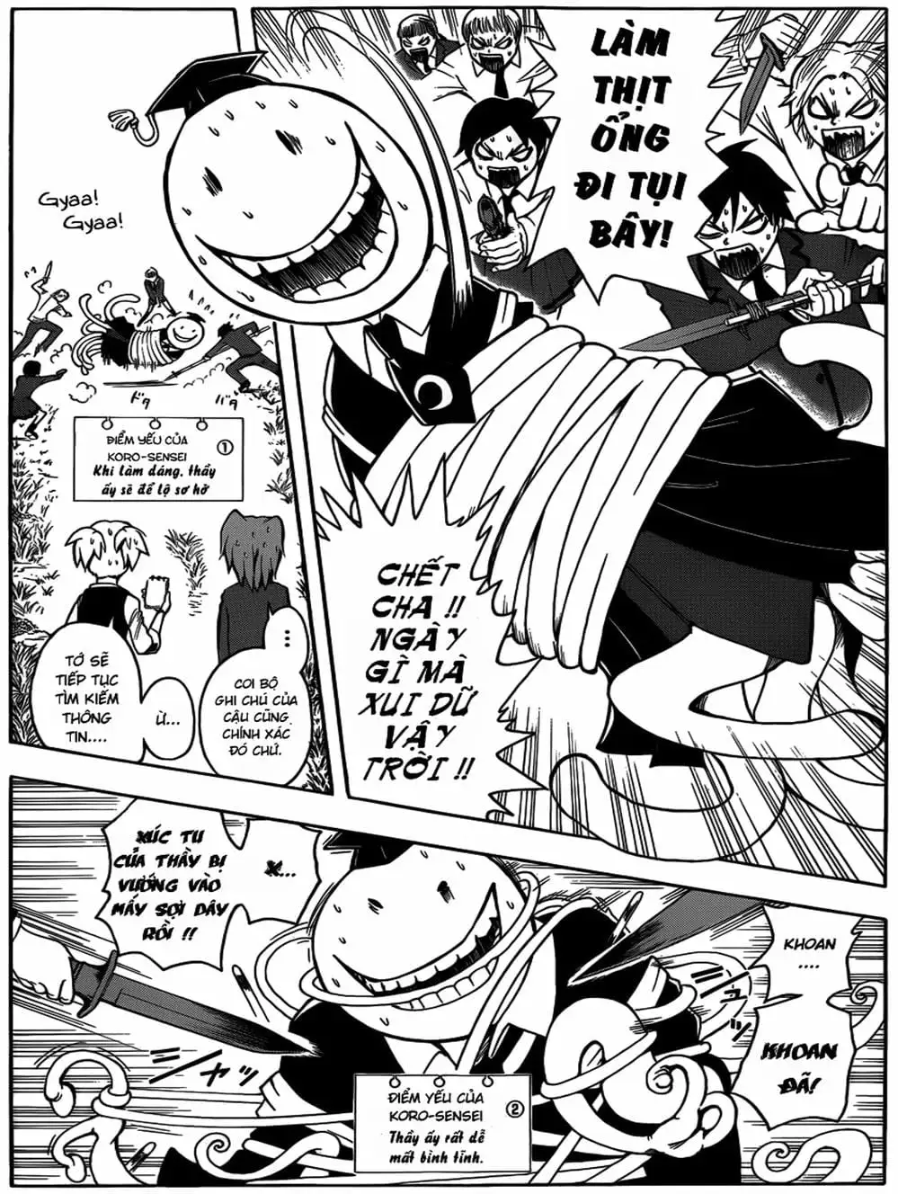 Truyện Tranh Lớp Học Ám Sát - Ansatsu Kyoushitsu trang 5