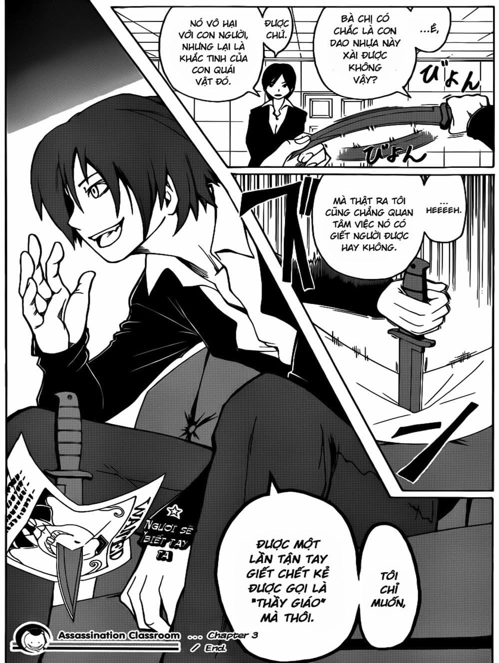 Truyện Tranh Lớp Học Ám Sát - Ansatsu Kyoushitsu trang 5