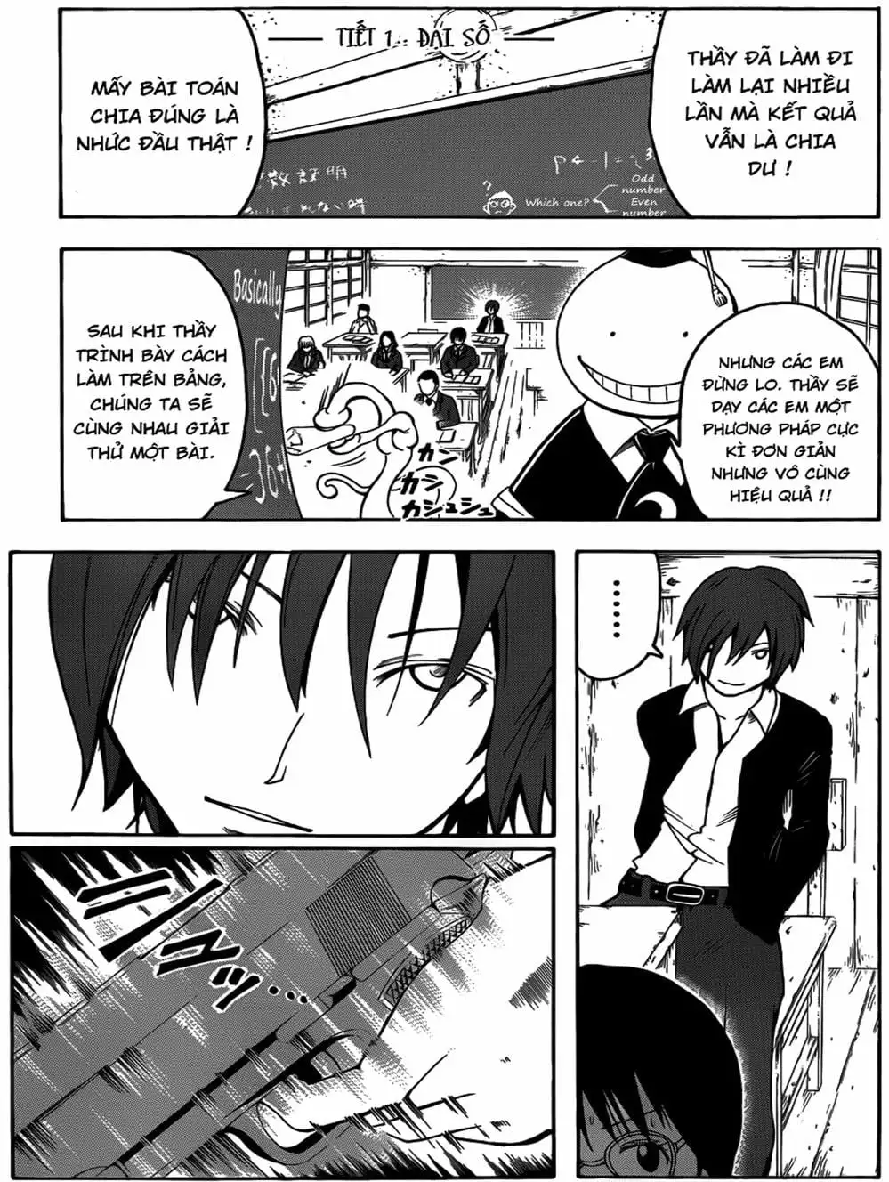 Truyện Tranh Lớp Học Ám Sát - Ansatsu Kyoushitsu trang 5