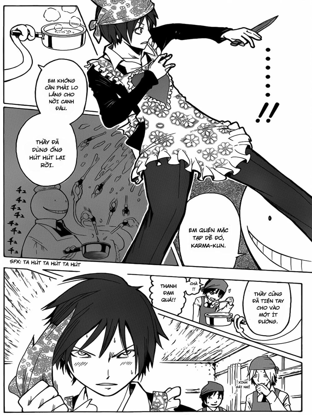 Truyện Tranh Lớp Học Ám Sát - Ansatsu Kyoushitsu trang 5