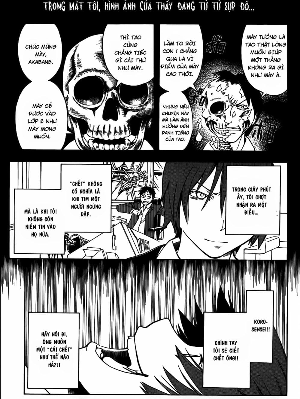 Truyện Tranh Lớp Học Ám Sát - Ansatsu Kyoushitsu trang 5