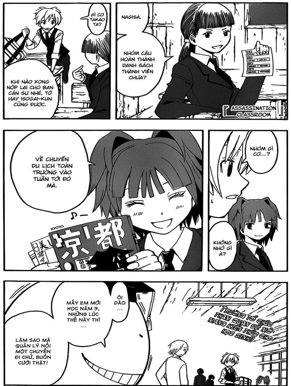 Truyện Tranh Lớp Học Ám Sát - Ansatsu Kyoushitsu trang 5