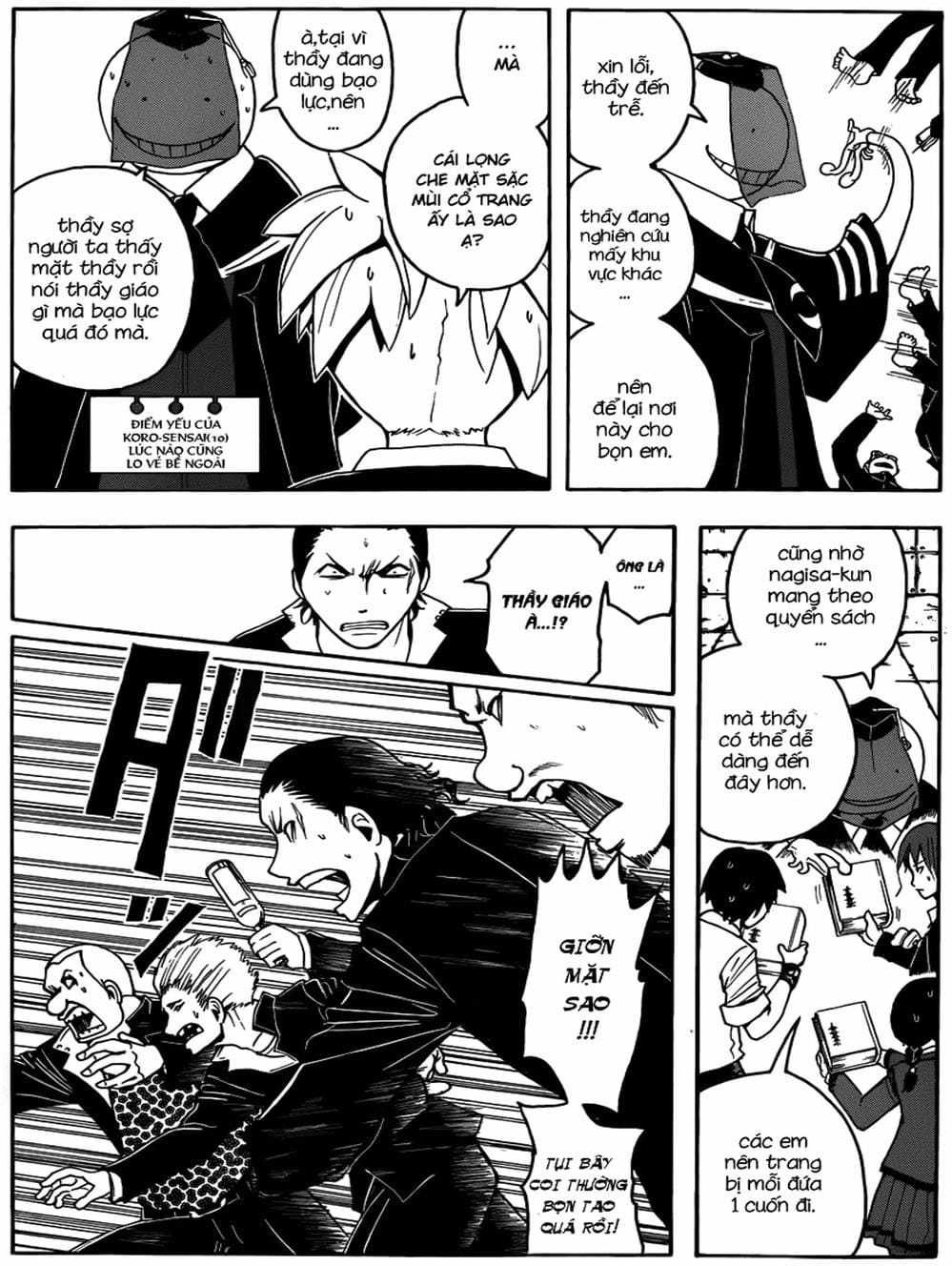 Truyện Tranh Lớp Học Ám Sát - Ansatsu Kyoushitsu trang 5