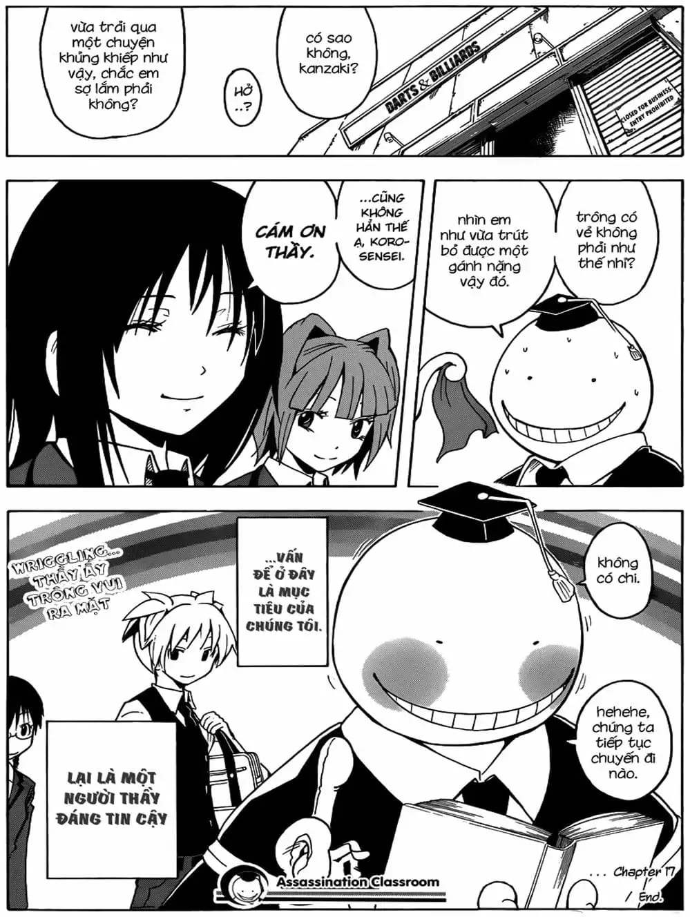 Truyện Tranh Lớp Học Ám Sát - Ansatsu Kyoushitsu trang 5