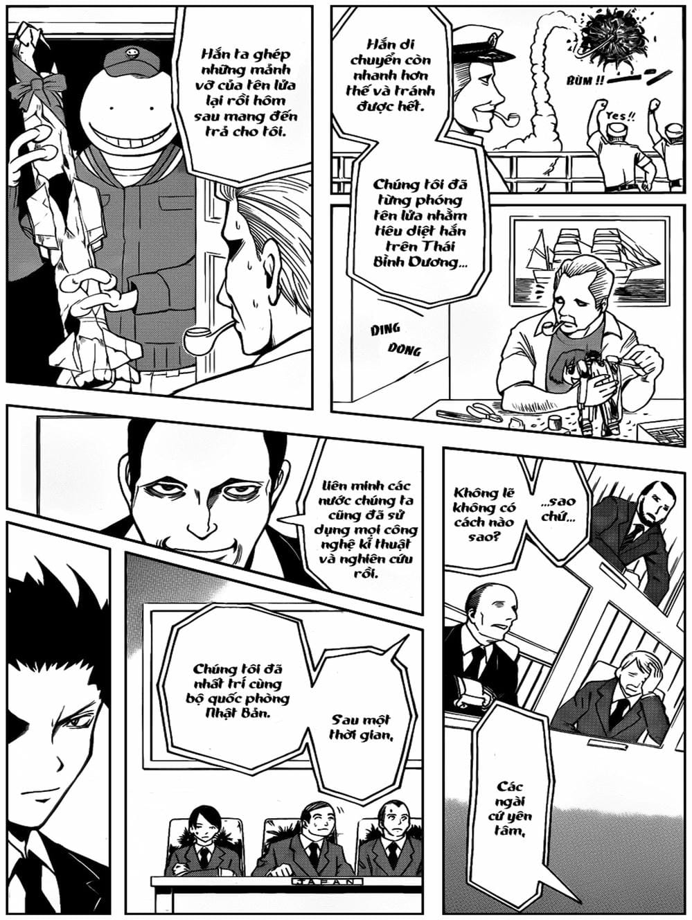Truyện Tranh Lớp Học Ám Sát - Ansatsu Kyoushitsu trang 5