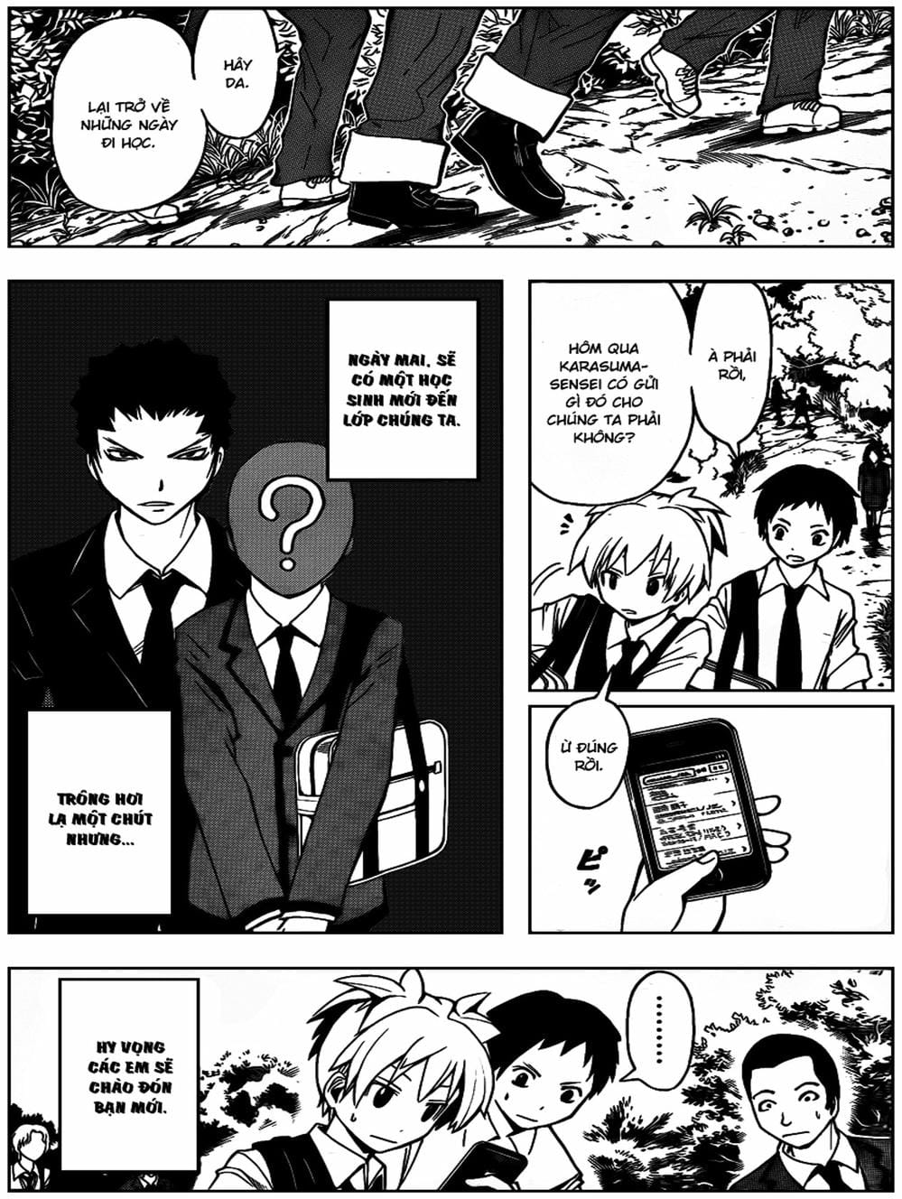 Truyện Tranh Lớp Học Ám Sát - Ansatsu Kyoushitsu trang 5