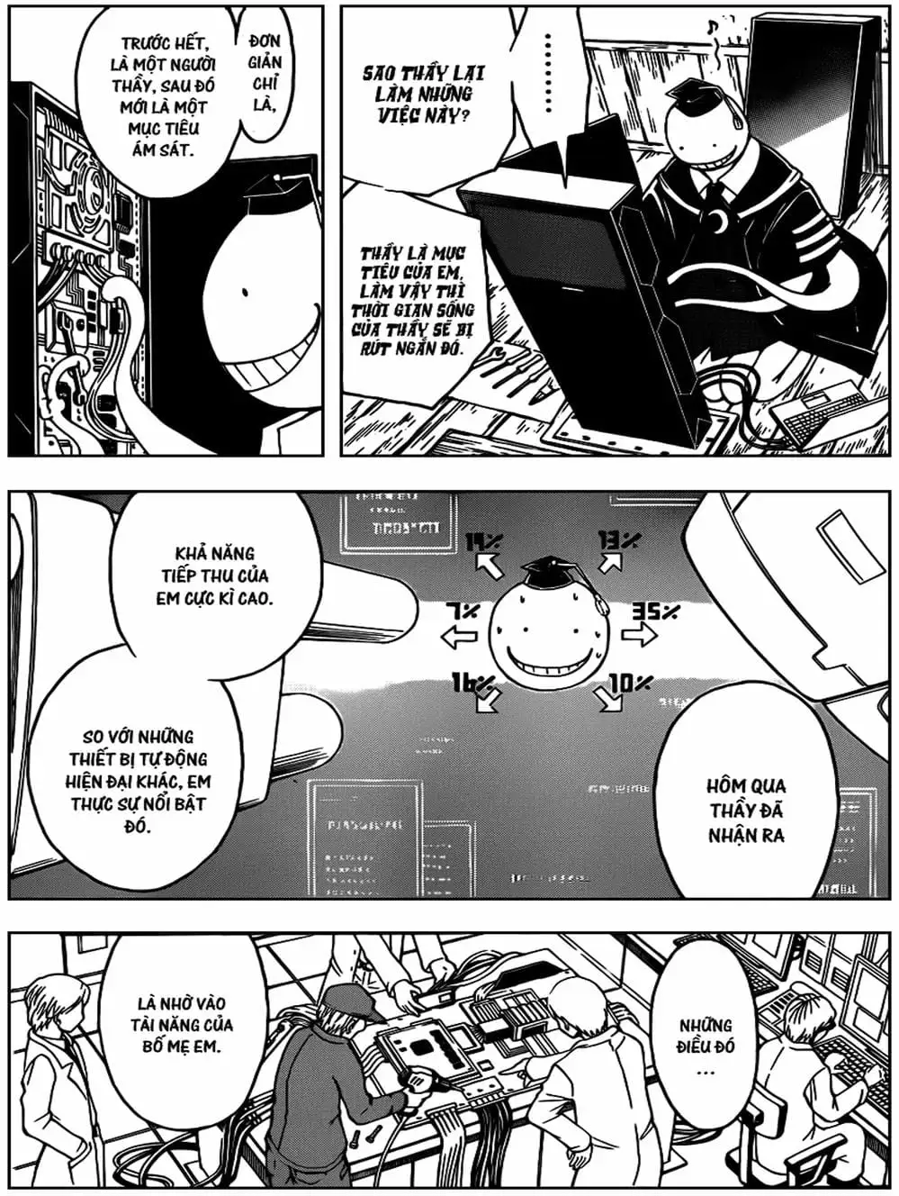 Truyện Tranh Lớp Học Ám Sát - Ansatsu Kyoushitsu trang 5