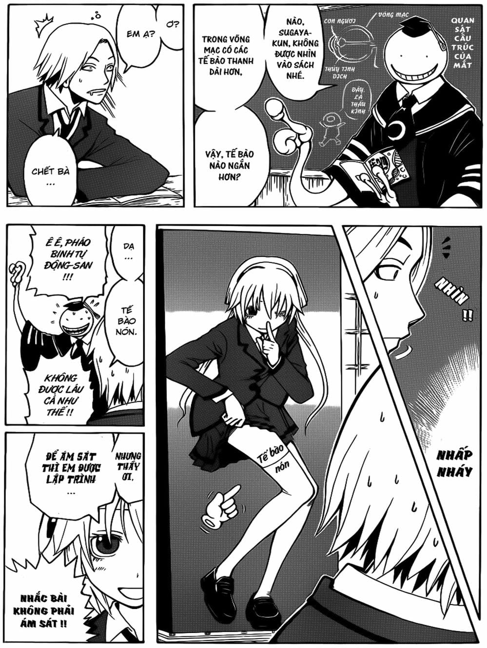 Truyện Tranh Lớp Học Ám Sát - Ansatsu Kyoushitsu trang 5