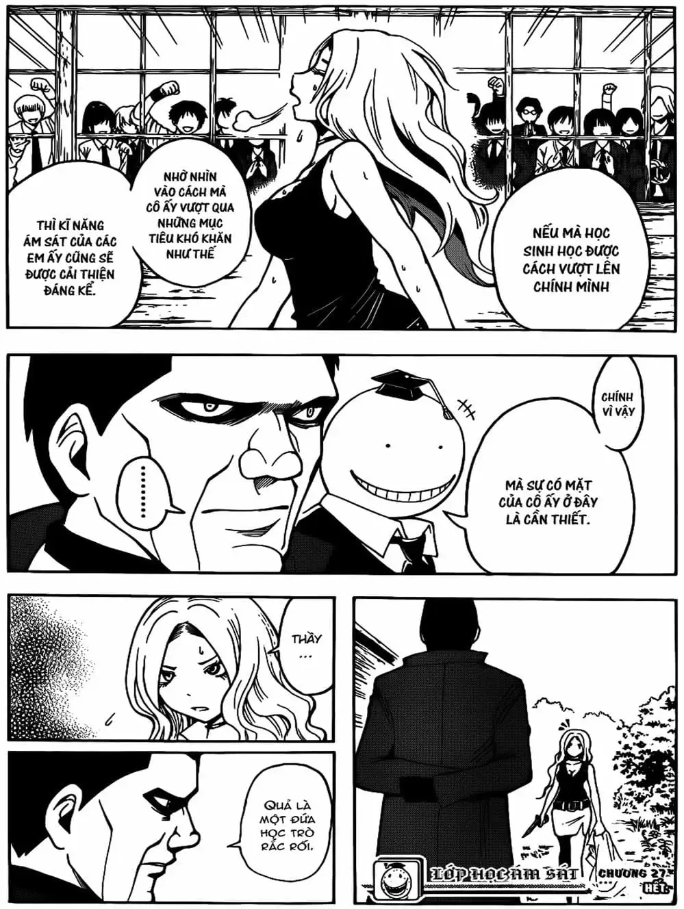 Truyện Tranh Lớp Học Ám Sát - Ansatsu Kyoushitsu trang 5