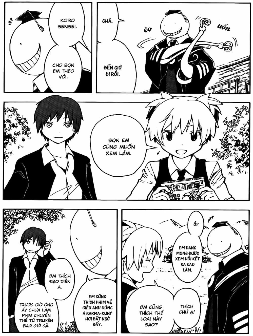 Truyện Tranh Lớp Học Ám Sát - Ansatsu Kyoushitsu trang 5