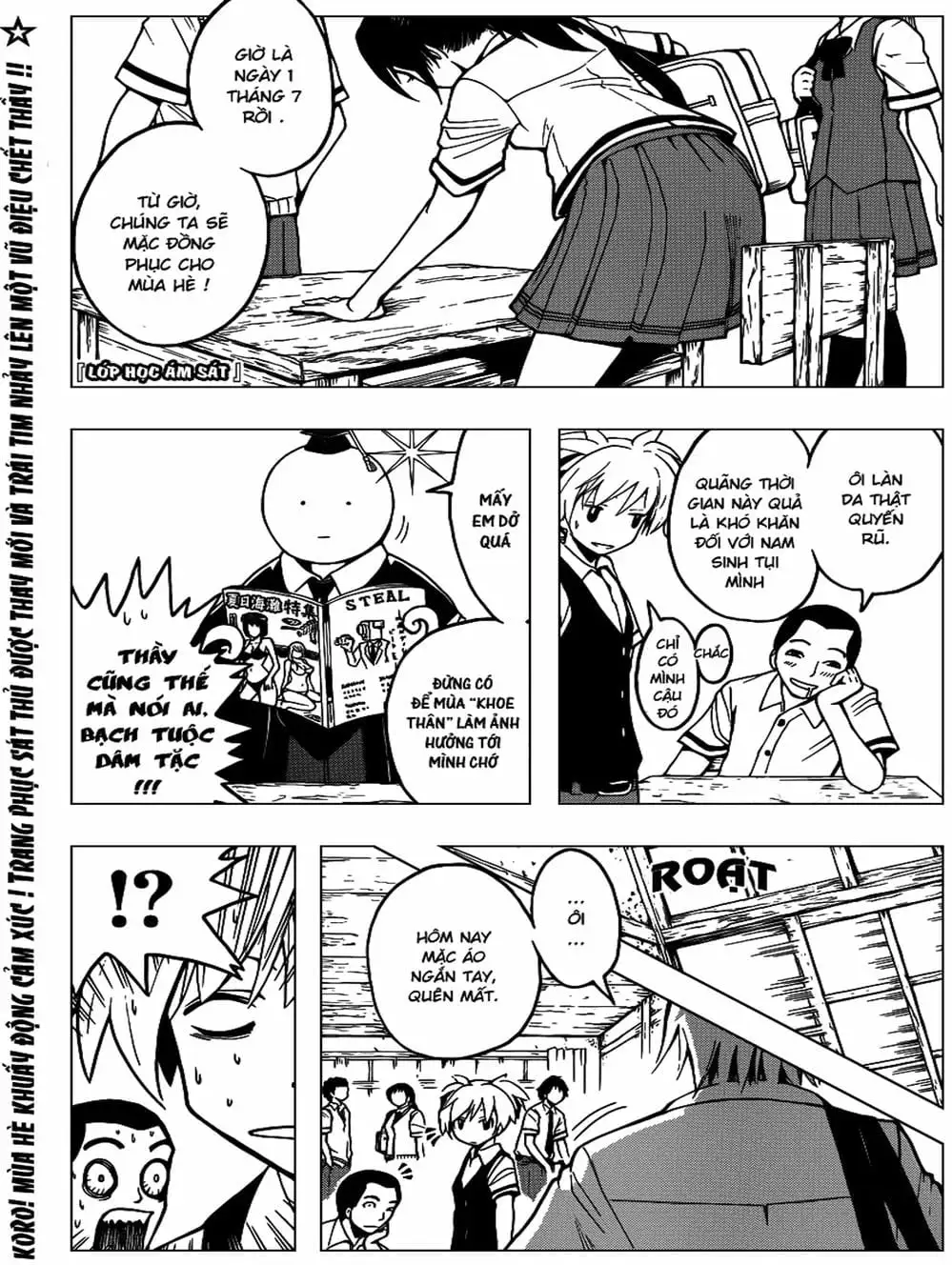 Truyện Tranh Lớp Học Ám Sát - Ansatsu Kyoushitsu trang 5