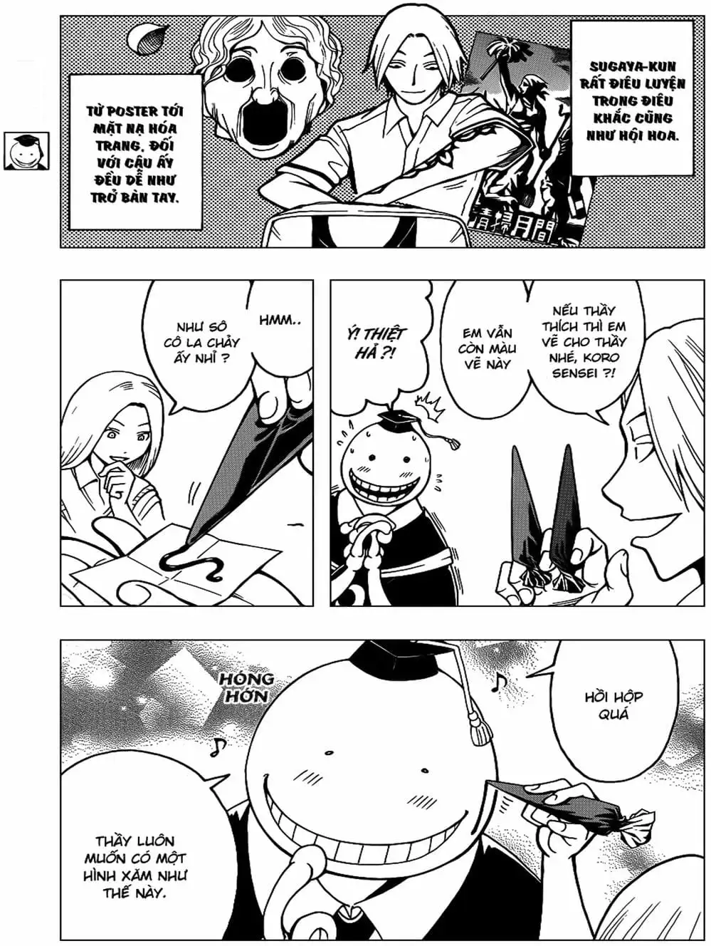 Truyện Tranh Lớp Học Ám Sát - Ansatsu Kyoushitsu trang 5